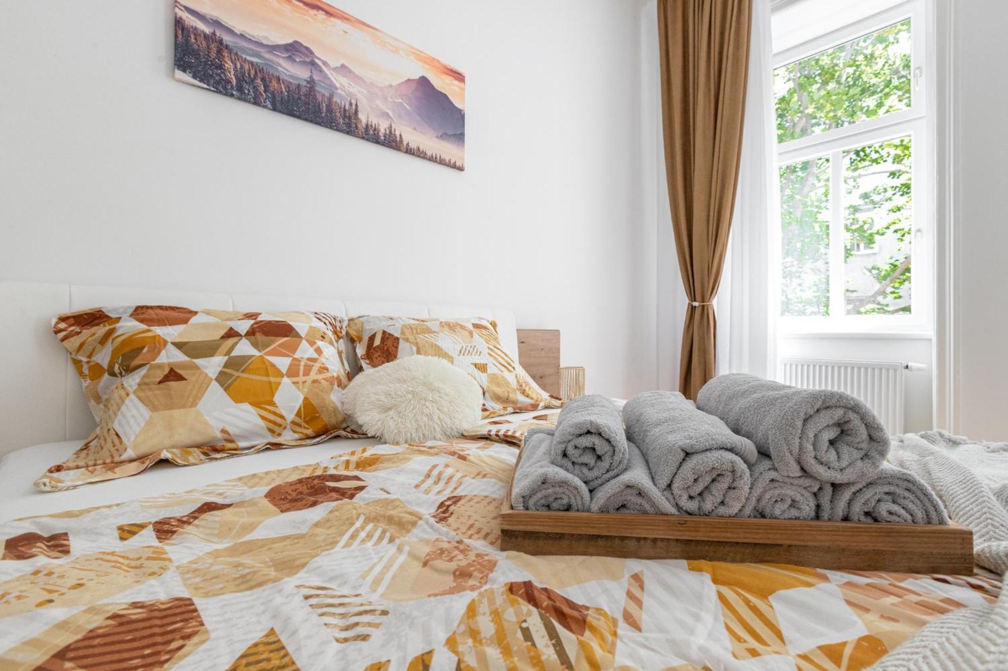 Stilvolle 2 Zimmer Apartment Im Wiener Altbaustil Nahe Donaukanal Dış mekan fotoğraf