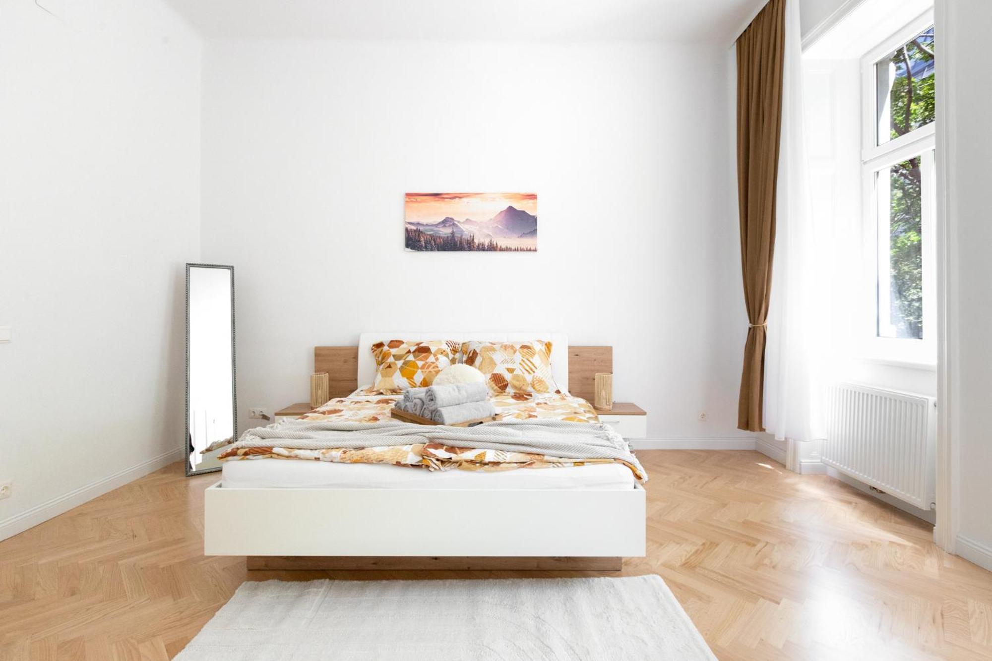 Stilvolle 2 Zimmer Apartment Im Wiener Altbaustil Nahe Donaukanal Dış mekan fotoğraf