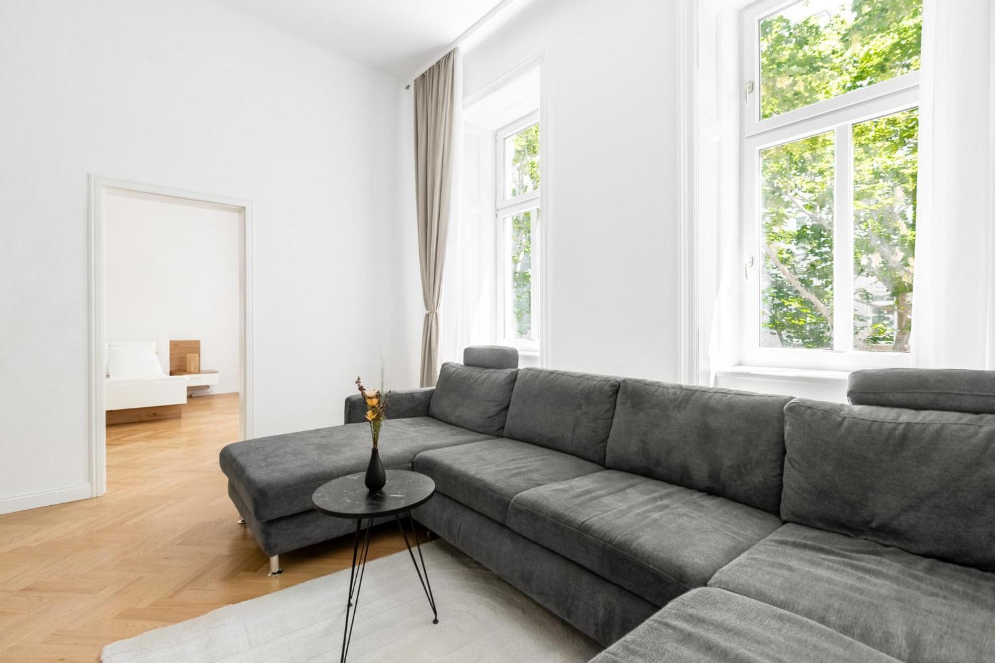 Stilvolle 2 Zimmer Apartment Im Wiener Altbaustil Nahe Donaukanal Dış mekan fotoğraf