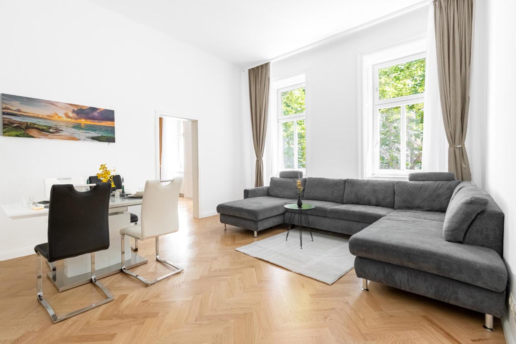 Stilvolle 2 Zimmer Apartment Im Wiener Altbaustil Nahe Donaukanal Dış mekan fotoğraf